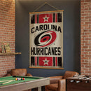 Carolina Hurricanes, Canvas Wall Tapestry, Large, 54x36
