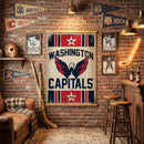 Washington Capitals, Canvas Wall Tapestry, Large, 54x36