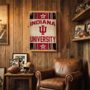 Indiana University, Canvas Wall Tapestry, Medium, 36x24