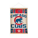 Chicago Cubs, Canvas Wall Tapestry, Medium, 36x24