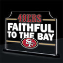 San Francisco 49ers NFL Football Rectangle Desklite LED Decor
