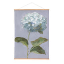 VivaStyle Hydrangea Haven Indoor Wall Décor Canvas Tapestry, Hydrangea Stem 52"X 36" Canvas Tapestry
