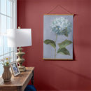 VivaStyle Hydrangea Haven Indoor Wall Decor Canvas Tapestry, Hydrangea Stem 36"x24" Canvas Tapestry