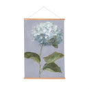 VivaStyle Hydrangea Haven Indoor Wall Decor Canvas Tapestry, Hydrangea Stem 36"x24" Canvas Tapestry