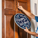 Seattle Kraken Holiday Round Door Decor with Hanging Rope, 18x18