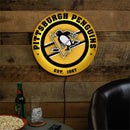 Pittsburgh Penguins, Metal Lite, Round