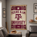 Texas A&M, Canvas Wall Tapestry, Large, 54x36