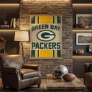 Green Bay Packers, Canvas Wall Tapestry, Large, 54x36