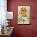 Hillside Pasture Indoor Wall Decor Canvas Tapestry, Sunflower 36"x24" Canvas Tapestry