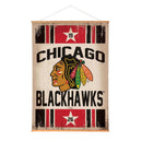 Chicago Blackhawks, Canvas Wall Tapestry, Large, 54x36