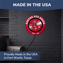 Boston Red Sox, Metal Lite, Round