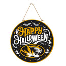 University of Missouri Halloween Round Door Decor with Hanging Rope, 18x18