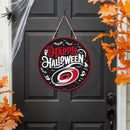 Carolina Hurricanes Halloween Round Door Decor with Hanging Rope, 18x18