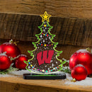 University of Wisconsin-Madison College Holiday Tree Desklite LED Decor