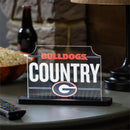 University of Georgia College Rectangle Desklite LED Decor