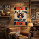 Auburn University, Canvas Wall Tapestry, Medium, 36x24