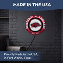 University of Arkansas, Metal Lite, Round