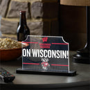 University of Wisconsin-Madison College Rectangle Desklite LED Decor