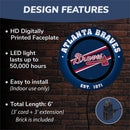 Atlanta Braves, Metal Lite, Round