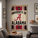 University of Alabama, Canvas Wall Tapestry, Large, 54x36