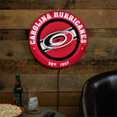Carolina Hurricanes, Metal Lite, Round