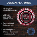 University of South Carolina, Metal Lite, Round