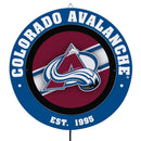 Colorado Avalanche, Metal Lite, Round