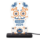 New York Mets Baseball Sugar Skull Desklite LED Decor
