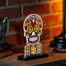 San Diego Padres Baseball Sugar Skull Desklite LED Decor