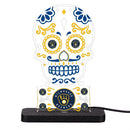 Milwaukee Brewers Baseball Sugar Skull Desklite LED Decor