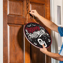 University of Oklahoma Halloween Round Door Decor with Hanging Rope, 18x18