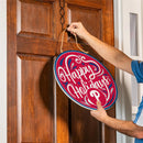 Philadelphia Phillies Holiday Round Door Decor with Hanging Rope, 18x18