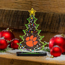 Clemson University College Holiday Tree Desklite LED Decor