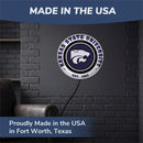Kansas State University, Metal Lite, Round