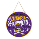 East Carolina University Halloween Round Door Decor with Hanging Rope, 18x18