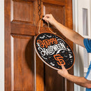 San Francisco Giants Halloween Round Door Décor with Hanging Rope, 18x18