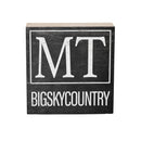 State Wooden Plock Montana 6x6"