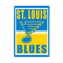15.5"L x 11.5"H Medium Metal Wall Sign, St Louis Blues 2025