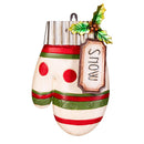 Sugar and Stripes Wall Decor, Metal, Galvanized, Glove , 10", Asst of 2