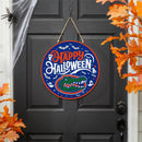 University of Florida Halloween Round Door Decor with Hanging Rope, 18x18