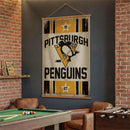 Pittsburgh Penguins, Canvas Wall Tapestry, Large, 54x36