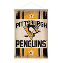 Pittsburgh Penguins, Canvas Wall Tapestry, Large, 54x36