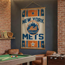 New York Mets, Canvas Wall Tapestry, Large, 54x36