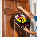 Cincinnati Reds Bigfoot Round Door Décor with Hanging Rope, 18x18