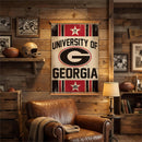 University of Georgia, Canvas Wall Tapestry, Medium, 36x24