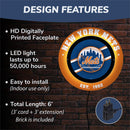 New York Mets, Metal Lite, Round