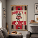 University of Wisconsin-Madison, Canvas Wall Tapestry, Large, 54x36