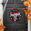 University of Wisconsin-Madison Halloween Round Door Decor with Hanging Rope, 18x18
