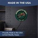 Minnesota Wild, Metal Lite, Round
