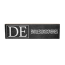State Wooden Mantle Sign Delaware 18x5"